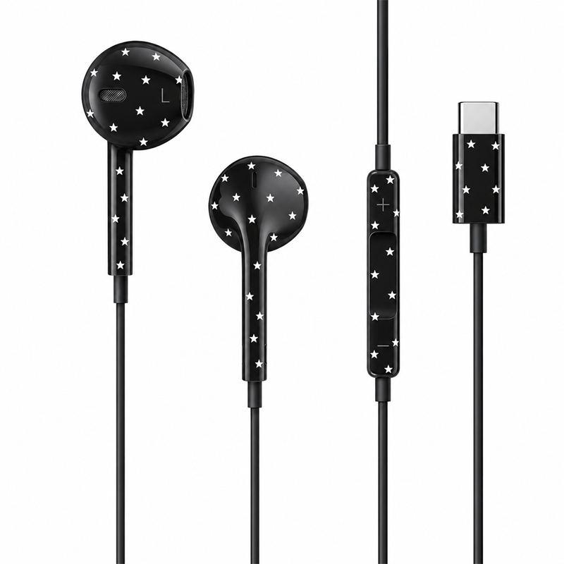 AKACUMI Midnight Star Type-C Wired Earphones